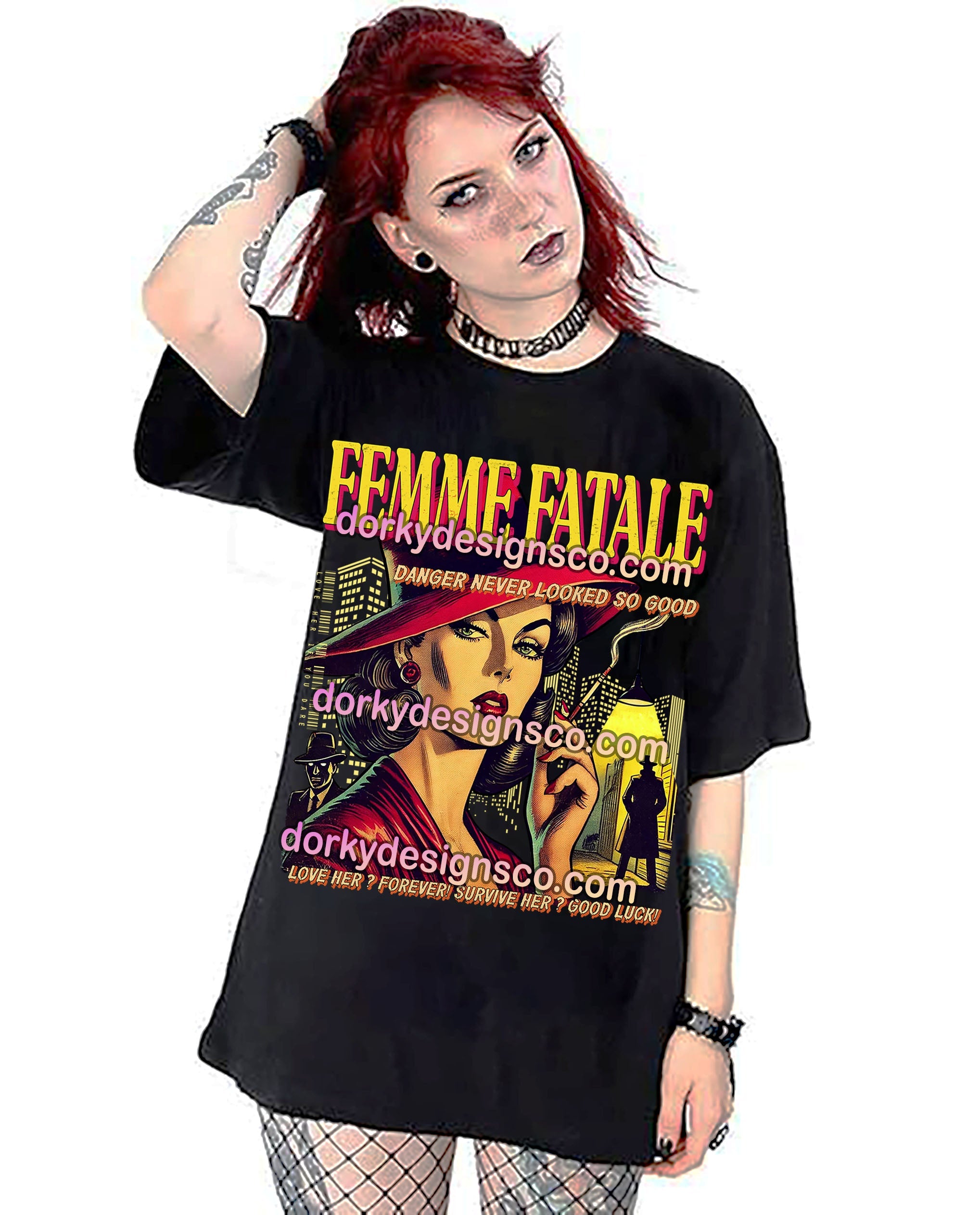 Femme Fatale Vintage Comic