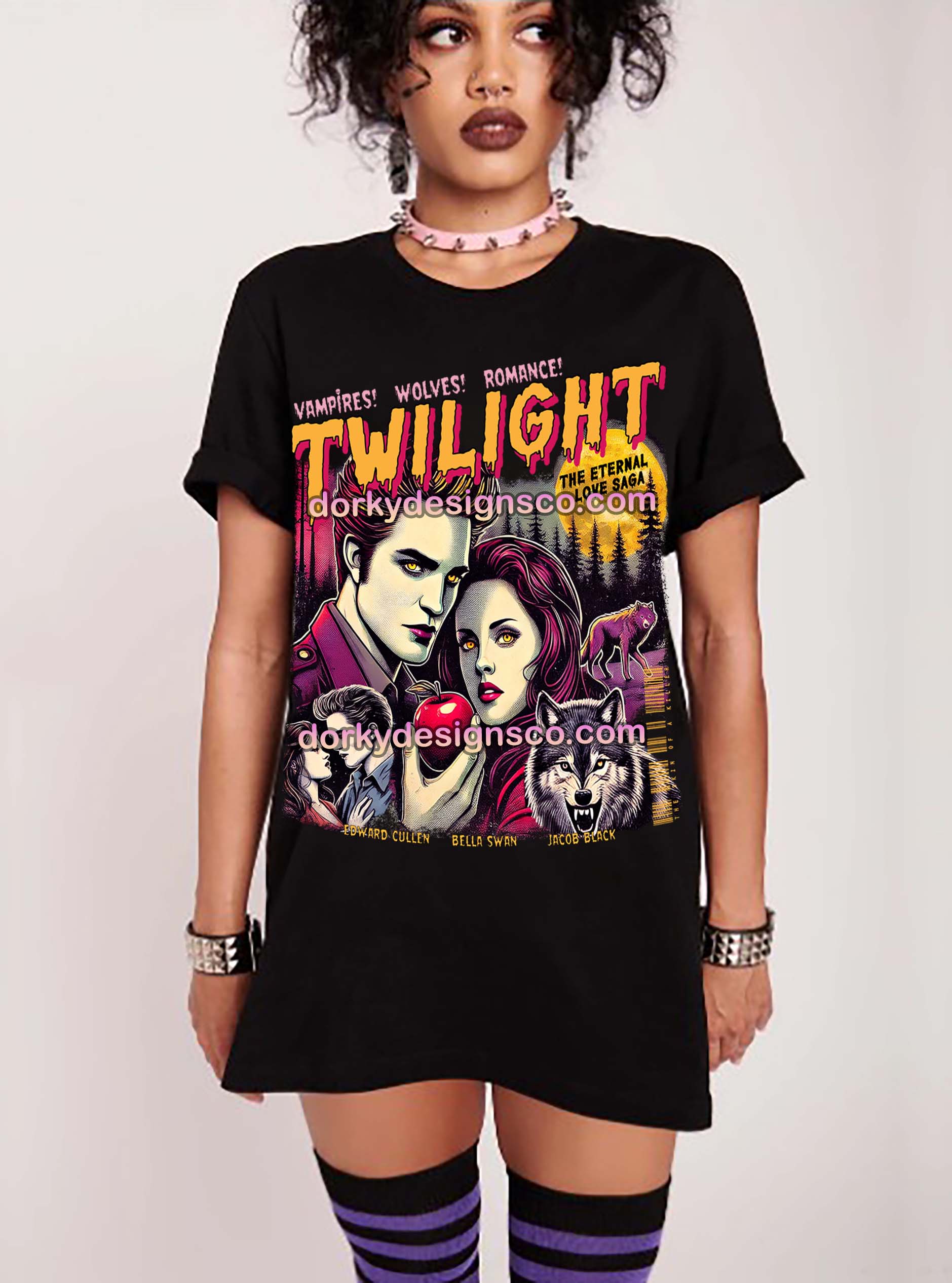 Twilight-Inspired Retro Pulp Comic No.1