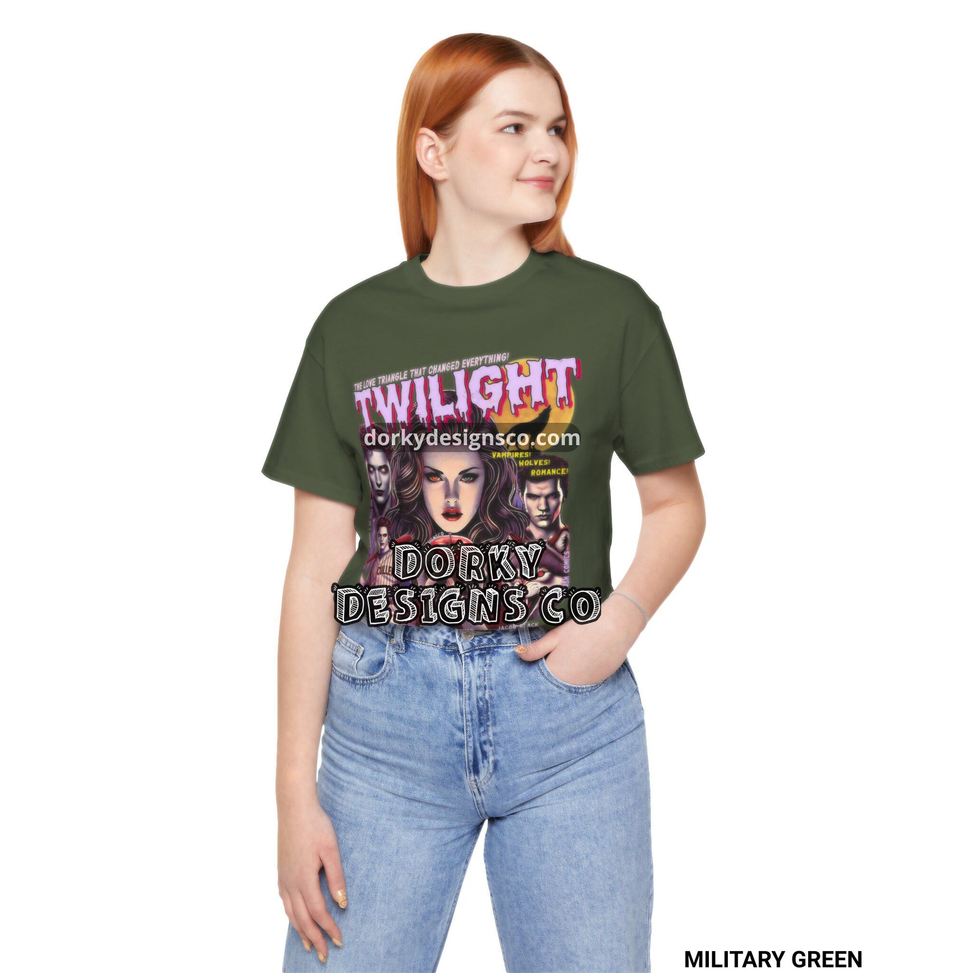 Unisex Classic Soft T-Shirt | Twilight-Inspired Retro Pulp Comic No. 5