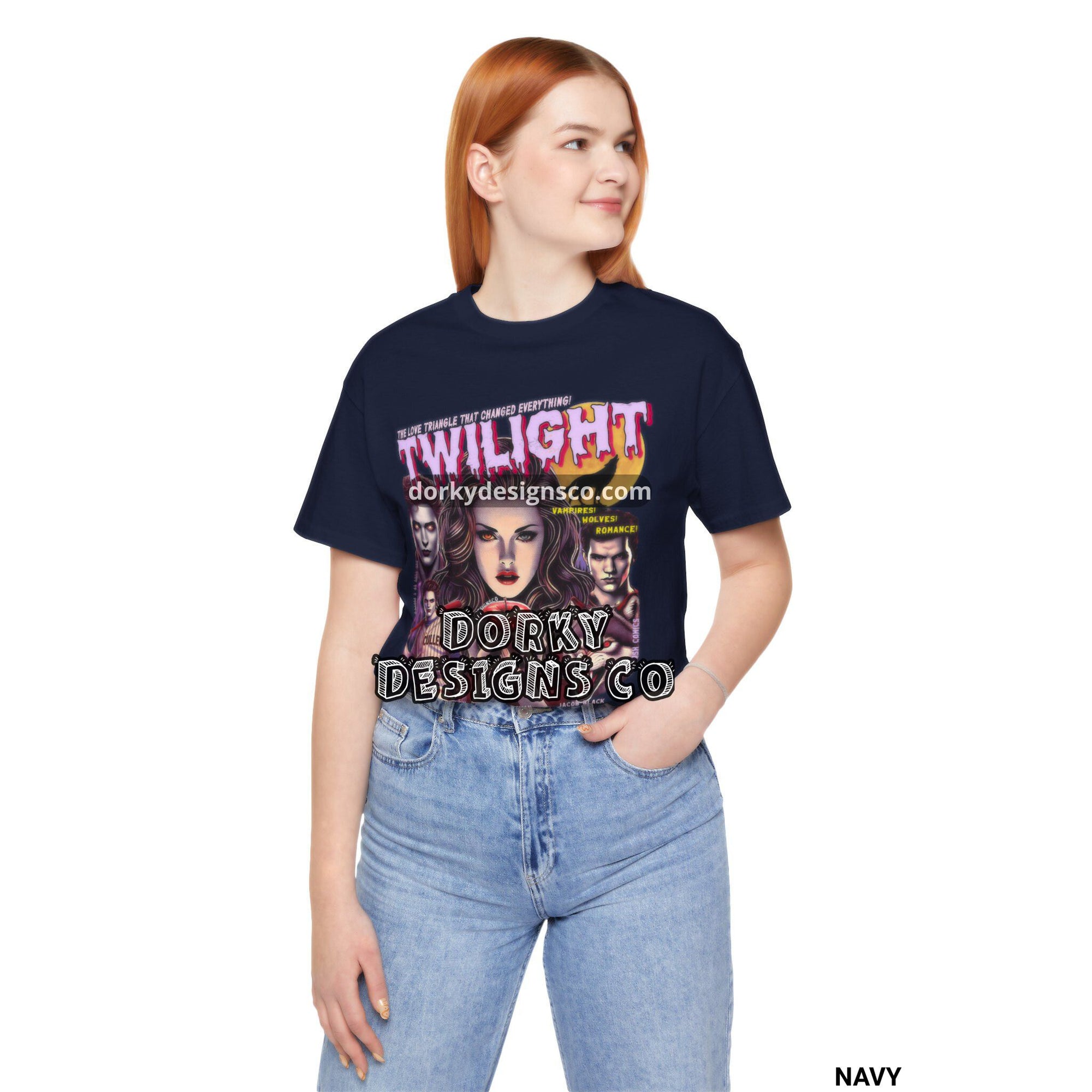 Unisex Classic Soft T-Shirt | Twilight-Inspired Retro Pulp Comic No. 5