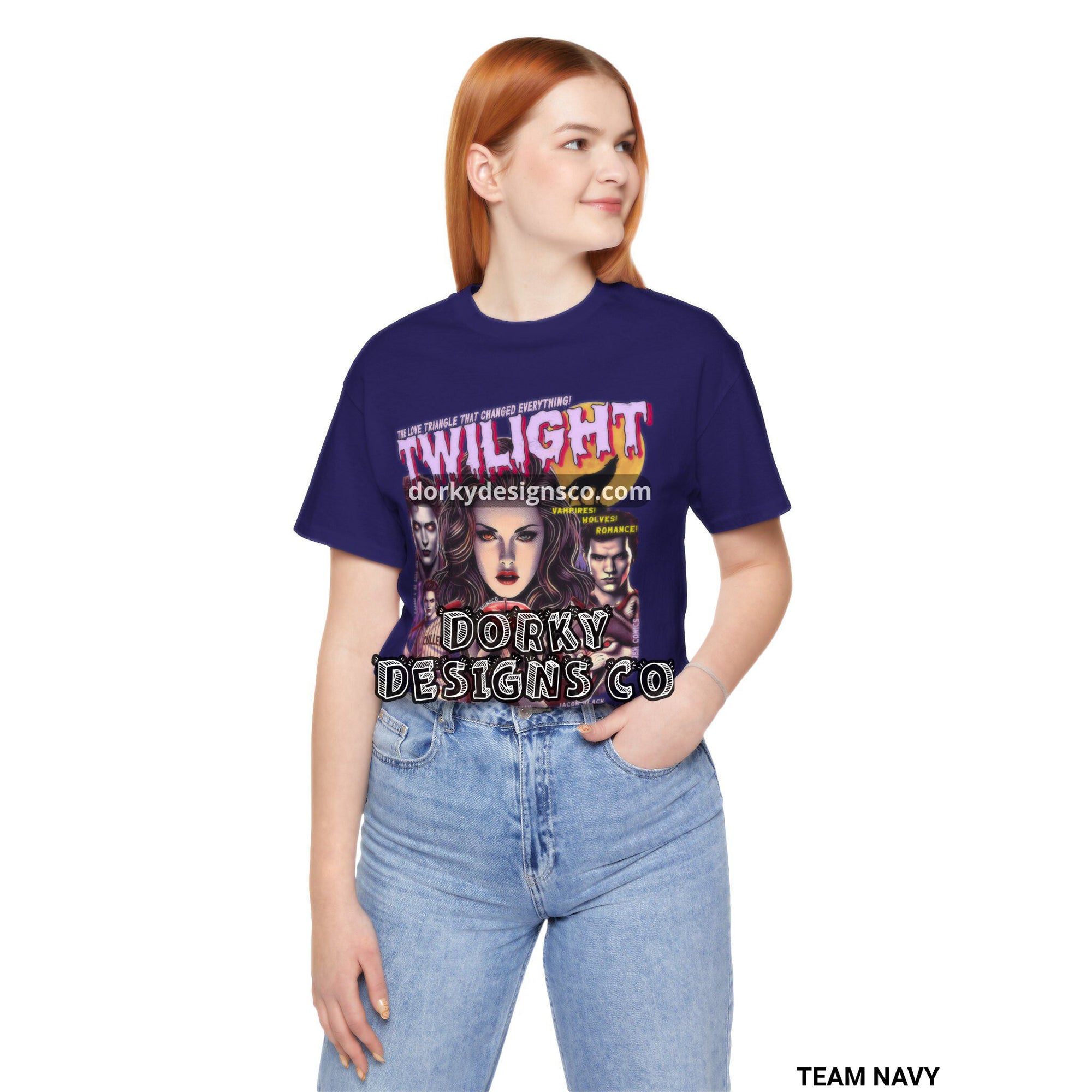 Unisex Classic Soft T-Shirt | Twilight-Inspired Retro Pulp Comic No. 5