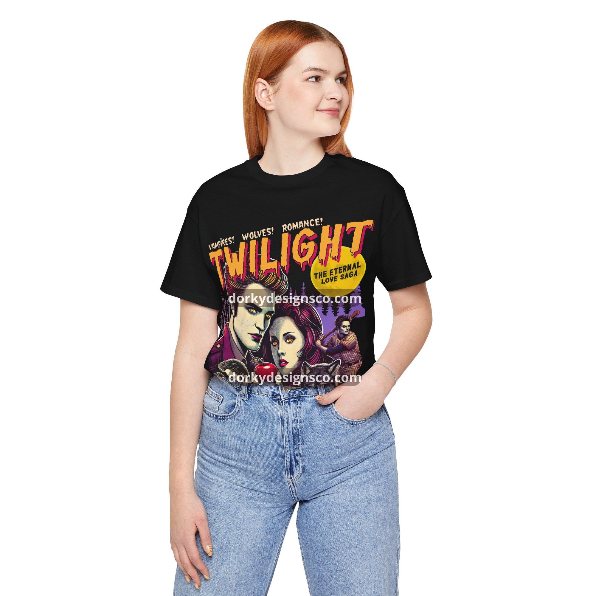 Unisex Classic Soft T-Shirt | Twilight-Inspired Retro Pulp Comic No.2.1