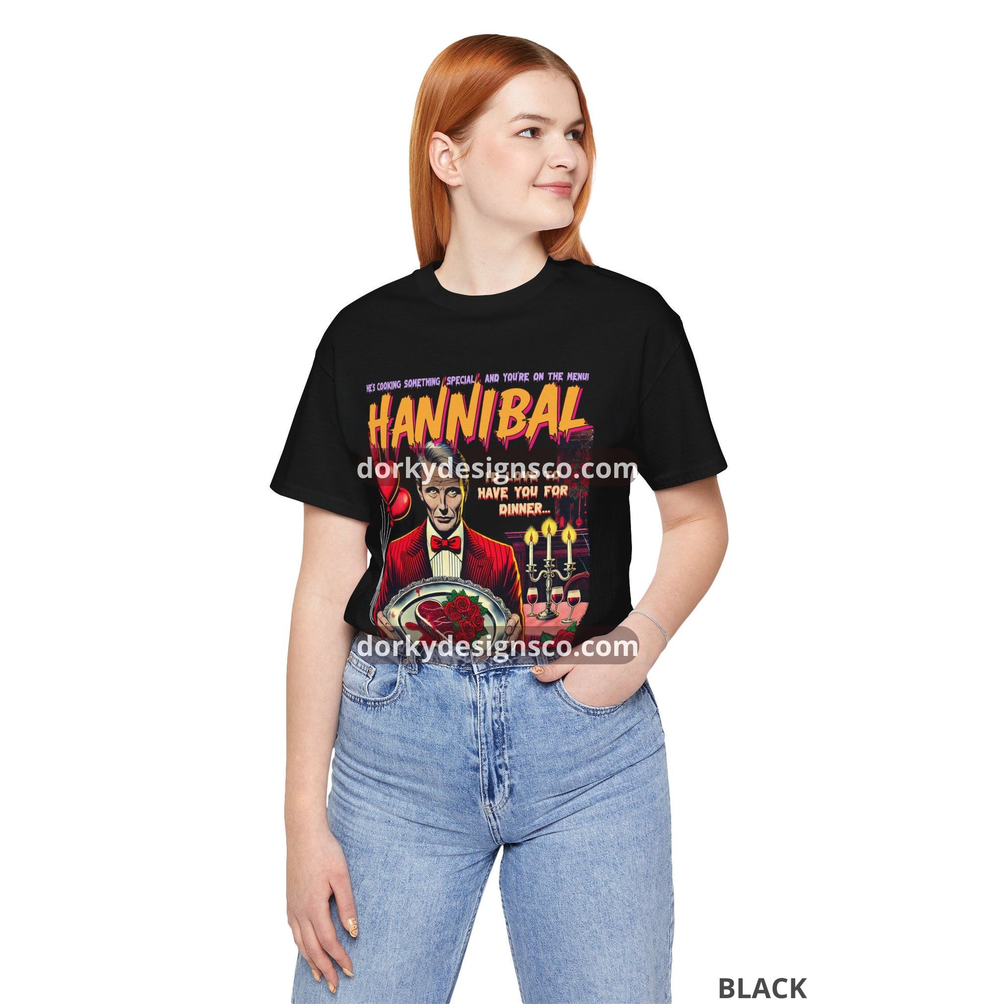 Unisex Classic Fit T-Shirt | Hannibal-Inspired Vintage Horror Comic: Valentine’s Edition