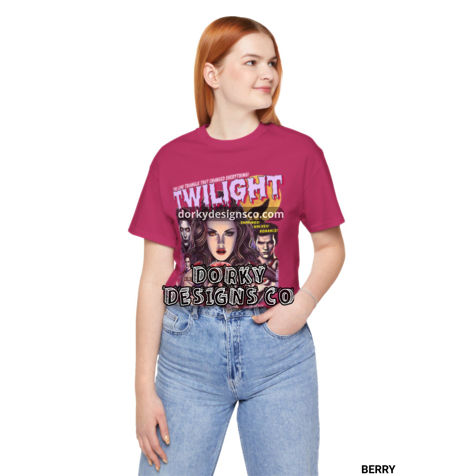 Unisex Classic Soft T-Shirt | Twilight-Inspired Retro Pulp Comic No. 5