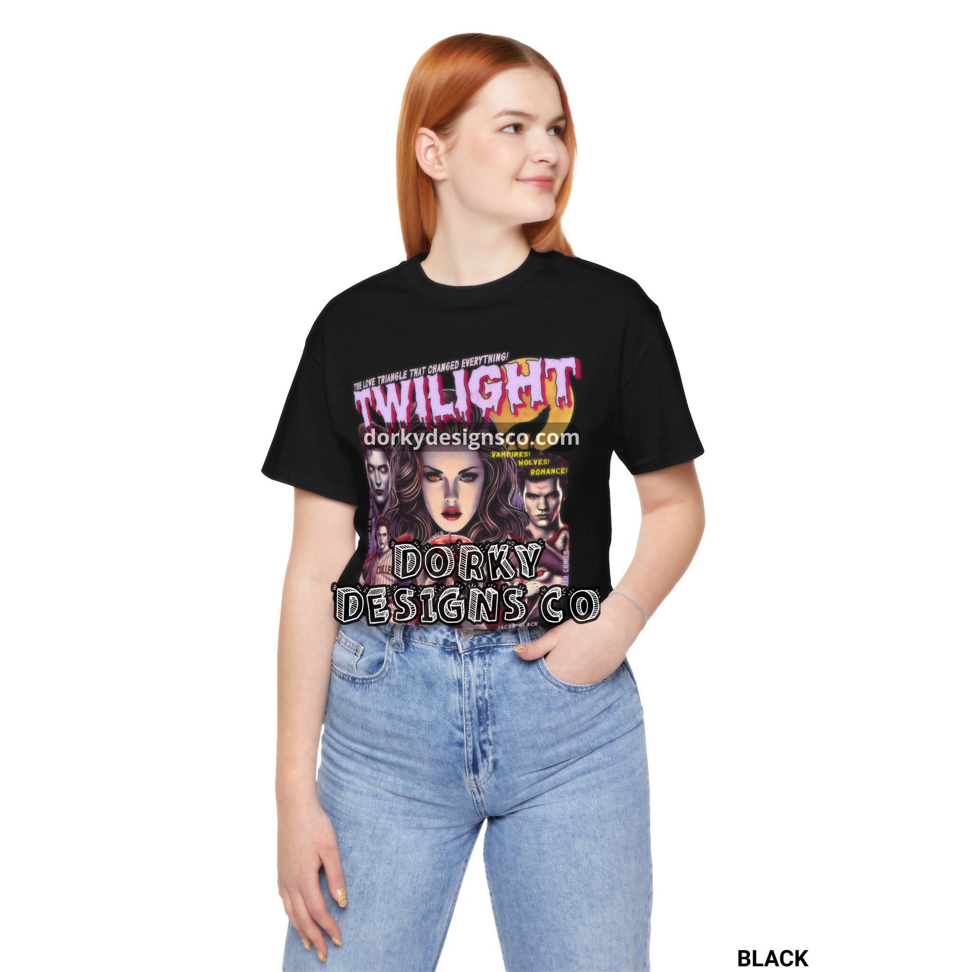 Unisex Classic Soft T-Shirt | Twilight-Inspired Retro Pulp Comic No. 5