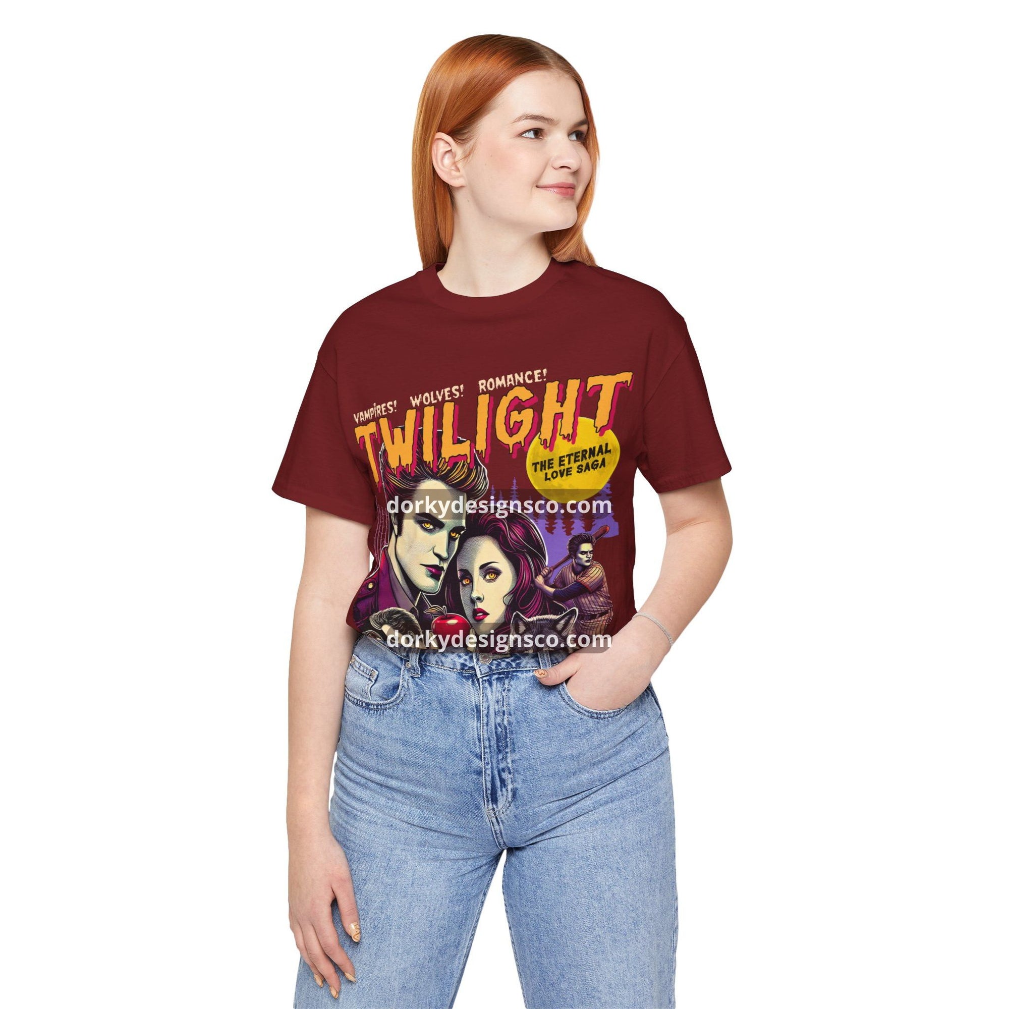 Unisex Classic Soft T-Shirt | Twilight-Inspired Retro Pulp Comic No.2.1