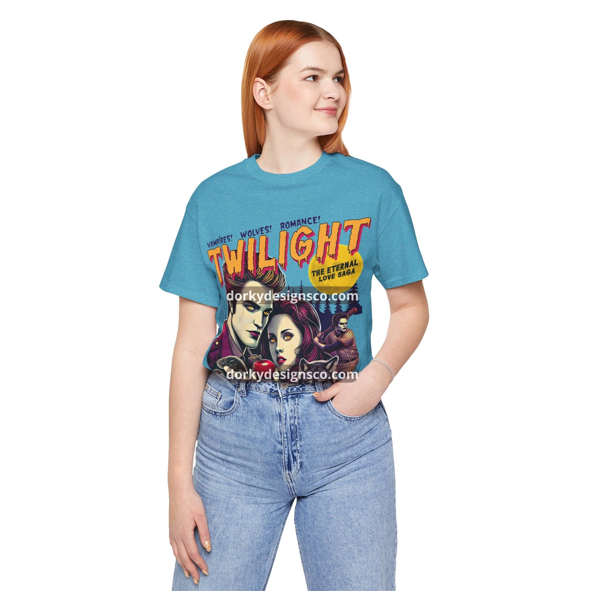 Unisex Classic Soft T-Shirt | Twilight-Inspired Retro Pulp Comic No.2.1