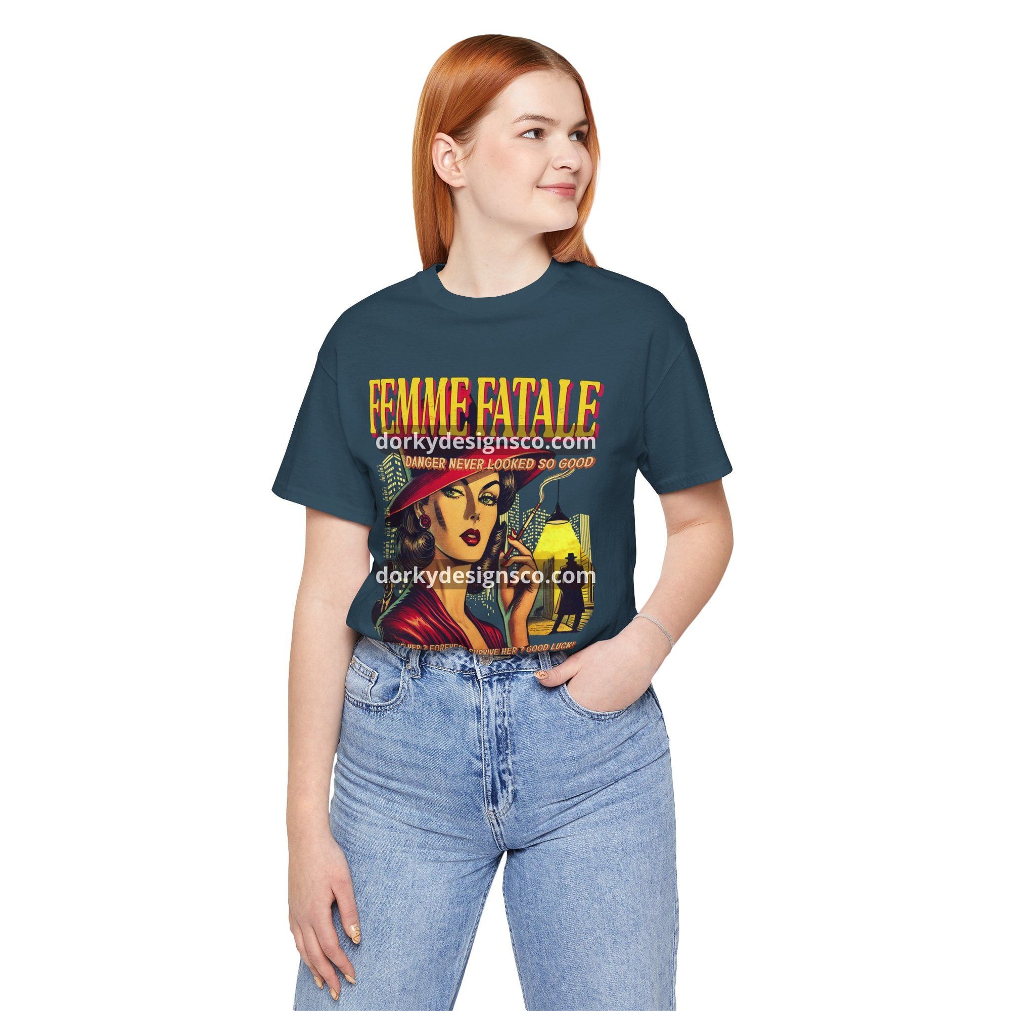 Unisex Classic Fit T-Shirt | Femme Fatale Vintage Comic