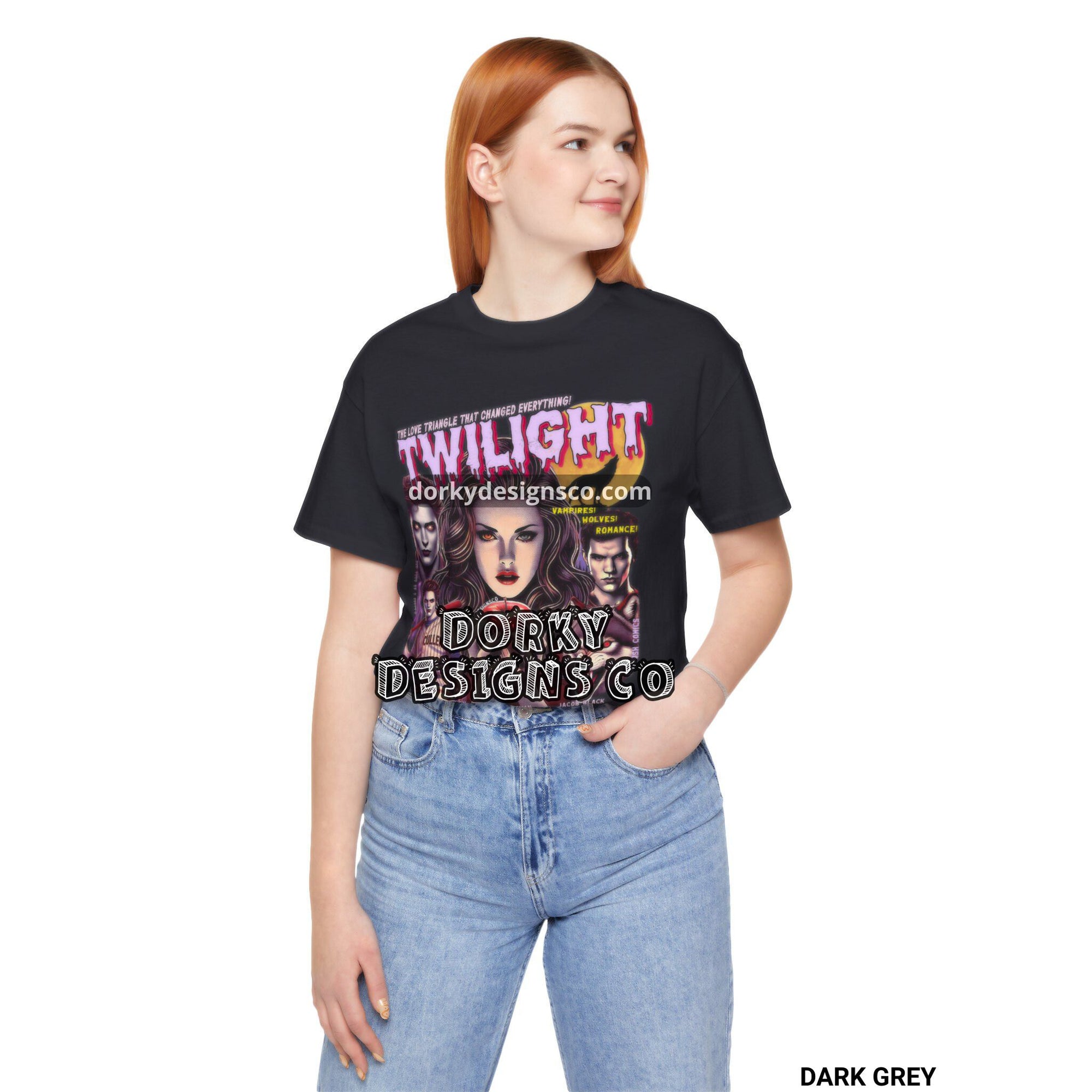 Unisex Classic Soft T-Shirt | Twilight-Inspired Retro Pulp Comic No. 5