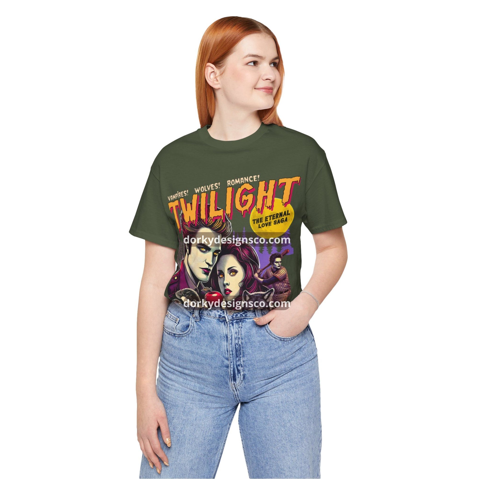 Unisex Classic Soft T-Shirt | Twilight-Inspired Retro Pulp Comic No.2.1