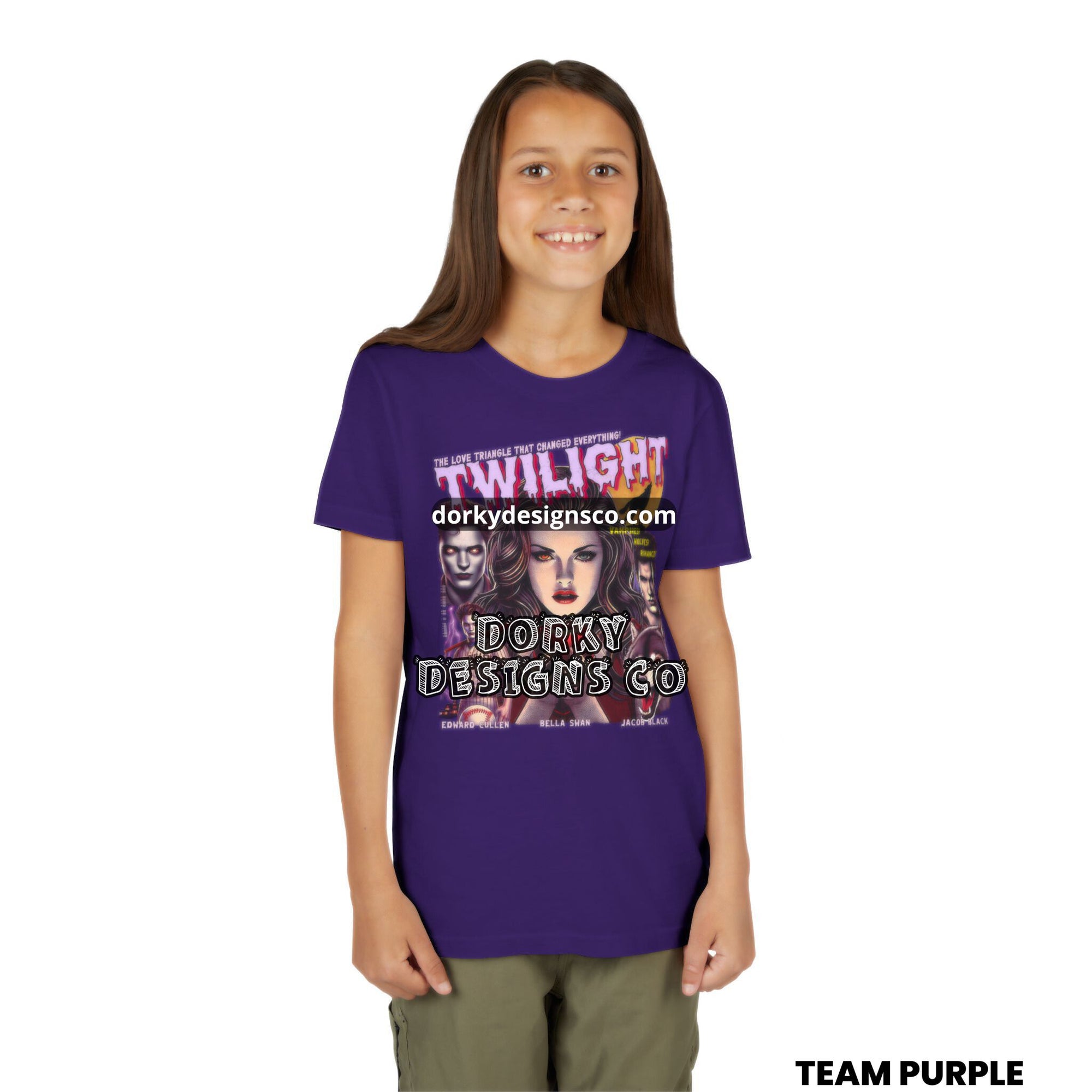 Unisex Youth Tee | Twilight-Inspired Retro Pulp Comic No. 5