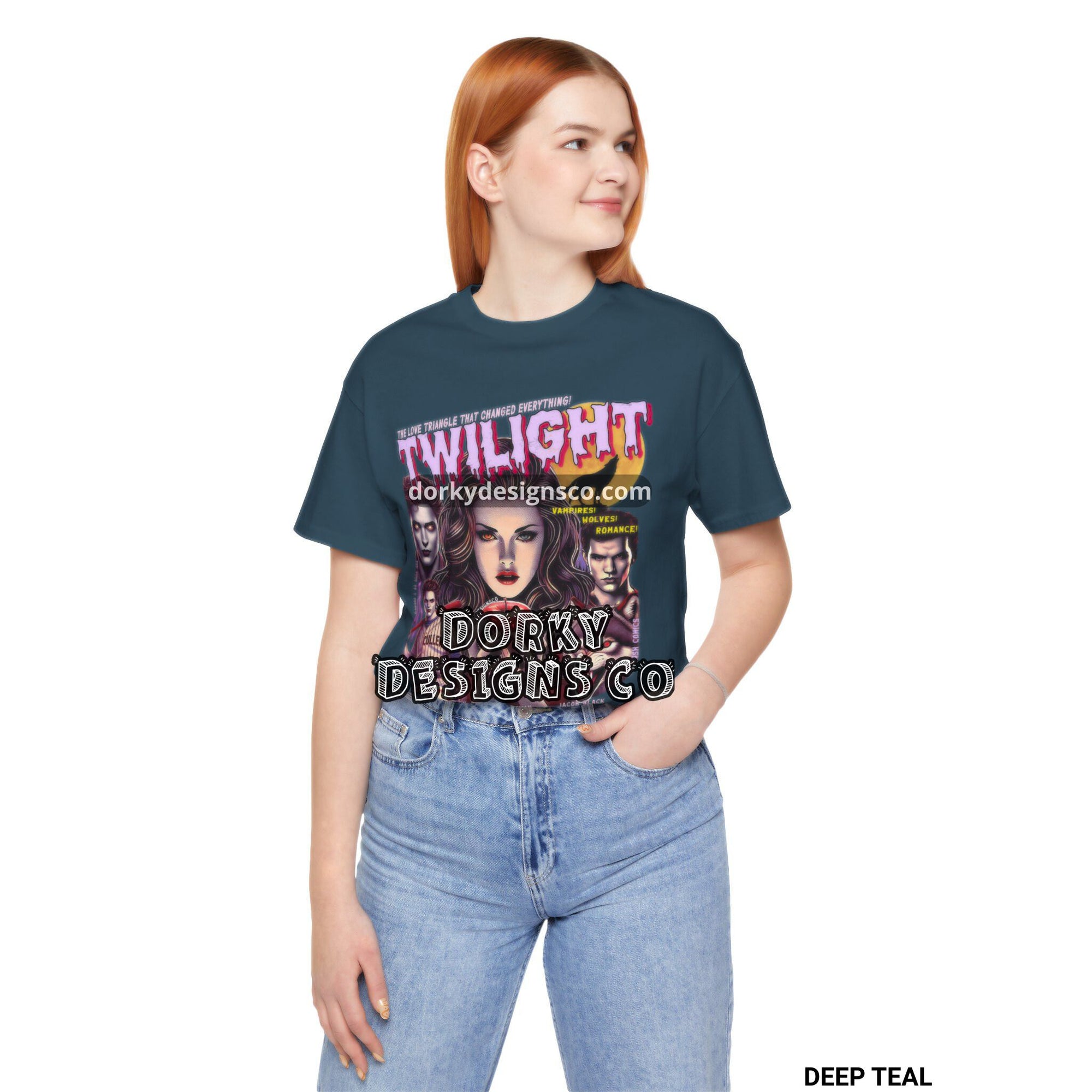 Unisex Classic Soft T-Shirt | Twilight-Inspired Retro Pulp Comic No. 5