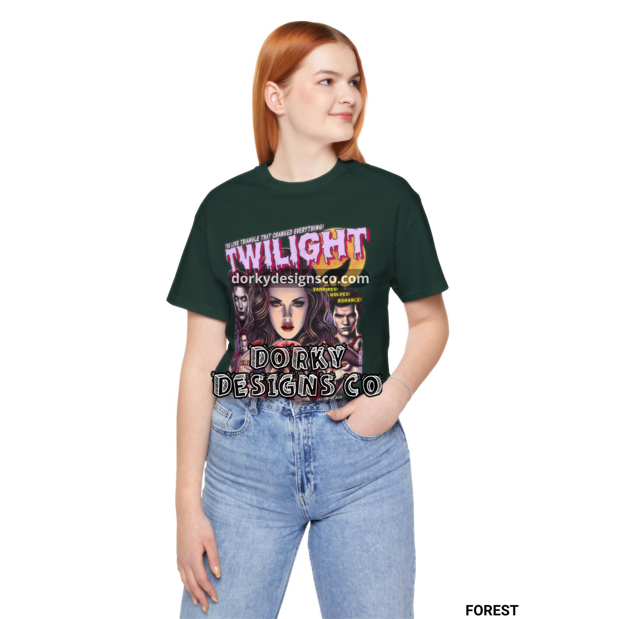 Unisex Classic Soft T-Shirt | Twilight-Inspired Retro Pulp Comic No. 5