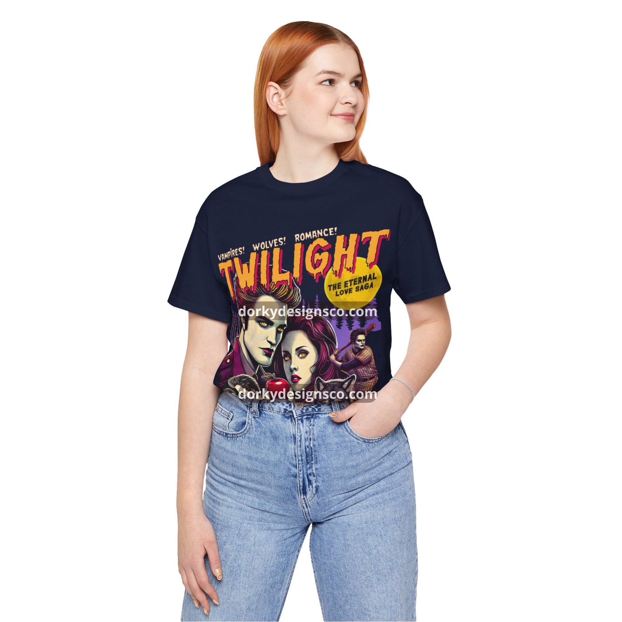 Unisex Classic Soft T-Shirt | Twilight-Inspired Retro Pulp Comic No.2.1