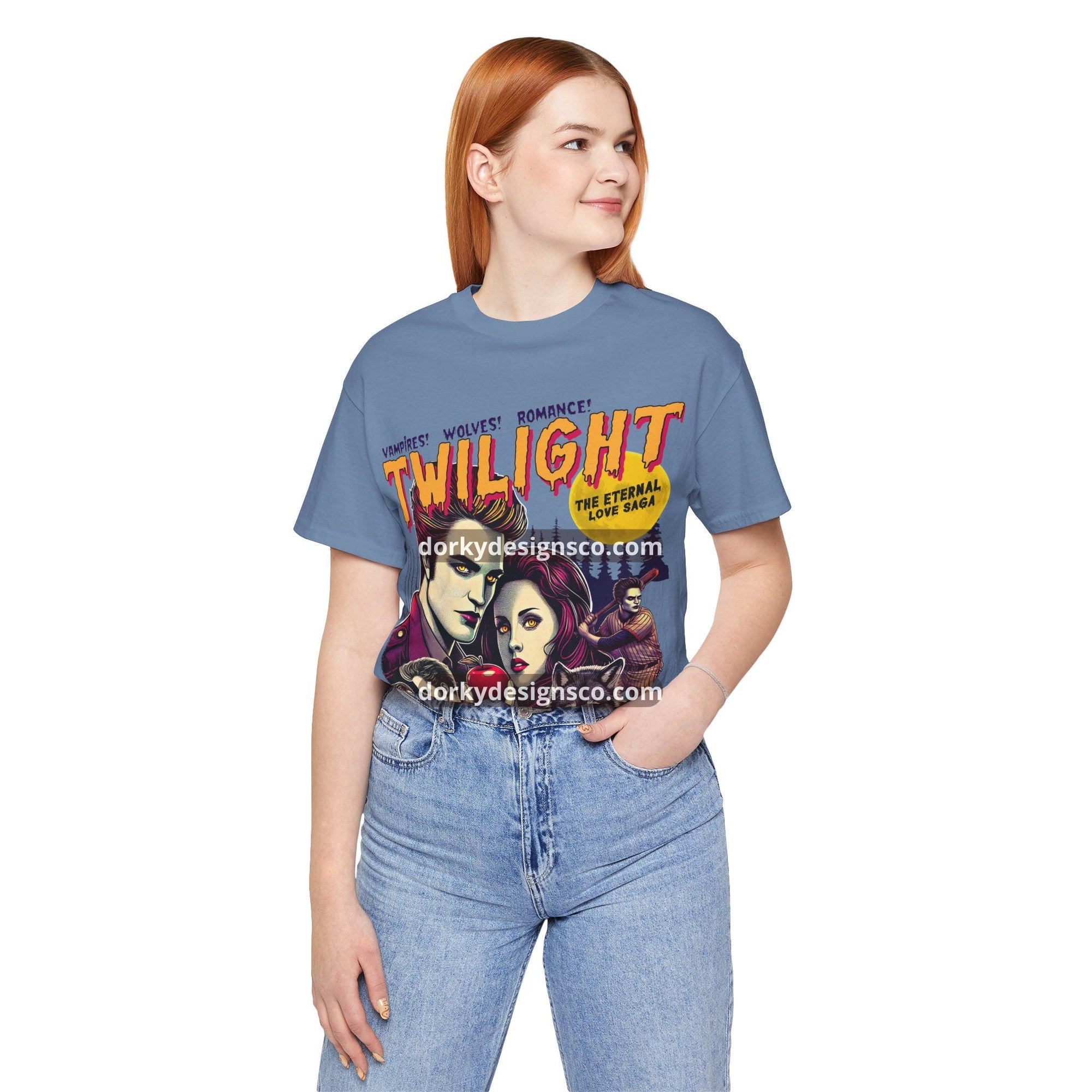 Unisex Classic Soft T-Shirt | Twilight-Inspired Retro Pulp Comic No.2.1
