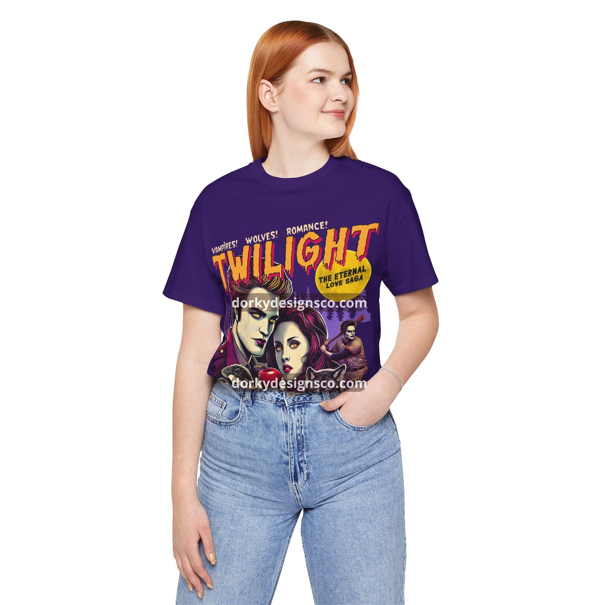 Unisex Classic Soft T-Shirt | Twilight-Inspired Retro Pulp Comic No.2.1