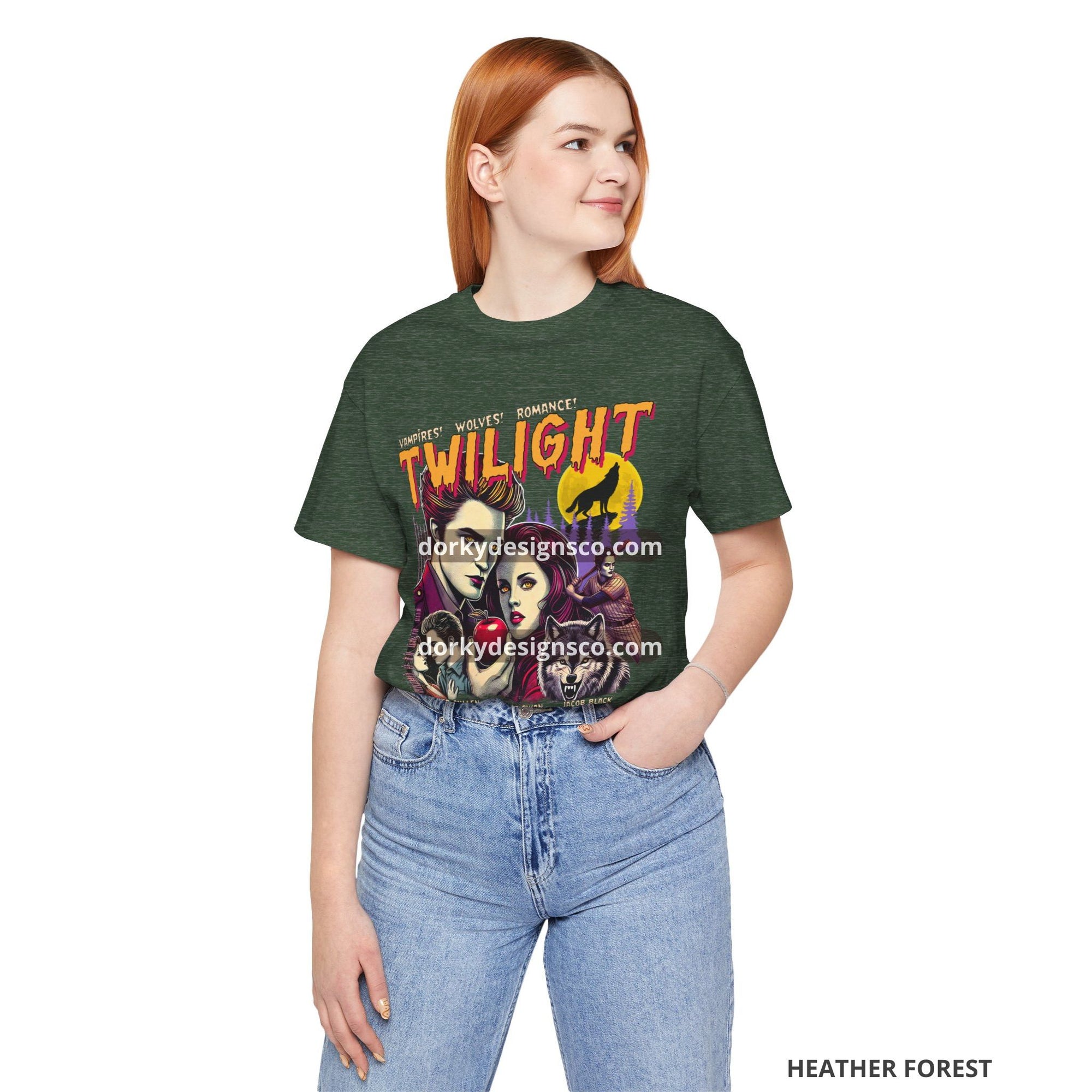 Unisex Classic Soft T-Shirt | Twilight-Inspired Retro Pulp Comic No.2.2