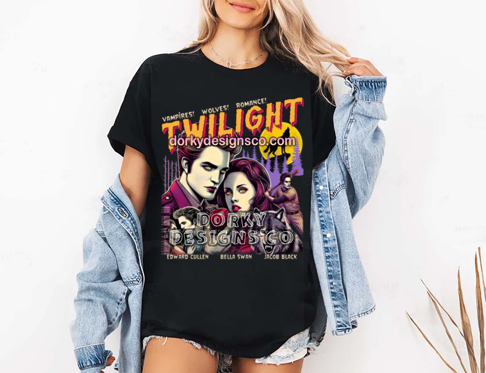 Unisex Classic Soft T-Shirt | Twilight-Inspired Retro Pulp Comic No.2.2