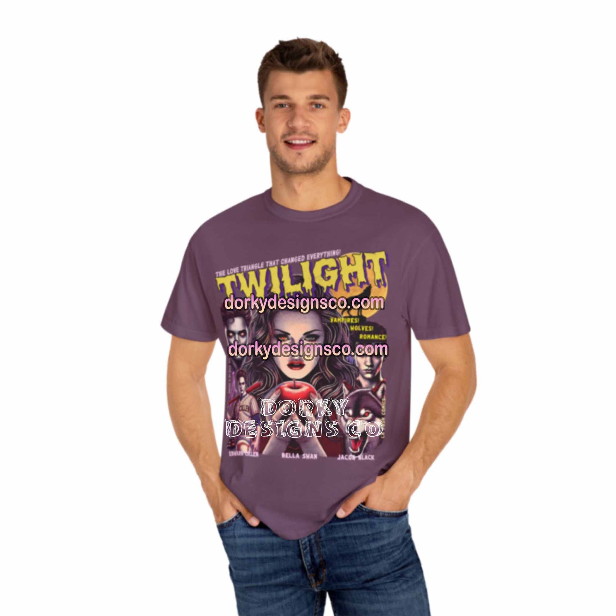 Unisex Vintage Tee | Twilight-inspired Vintage Comic no.5.1