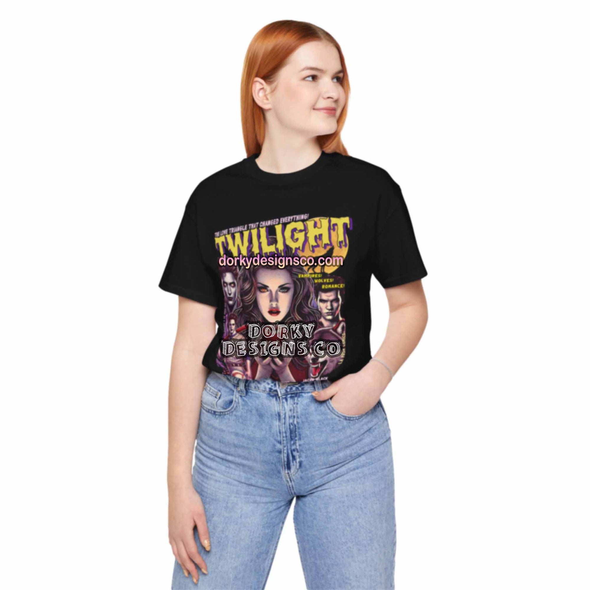 Unisex Classic Soft T-Shirt | Twilight-Inspired Retro Pulp Comic No. 5.1