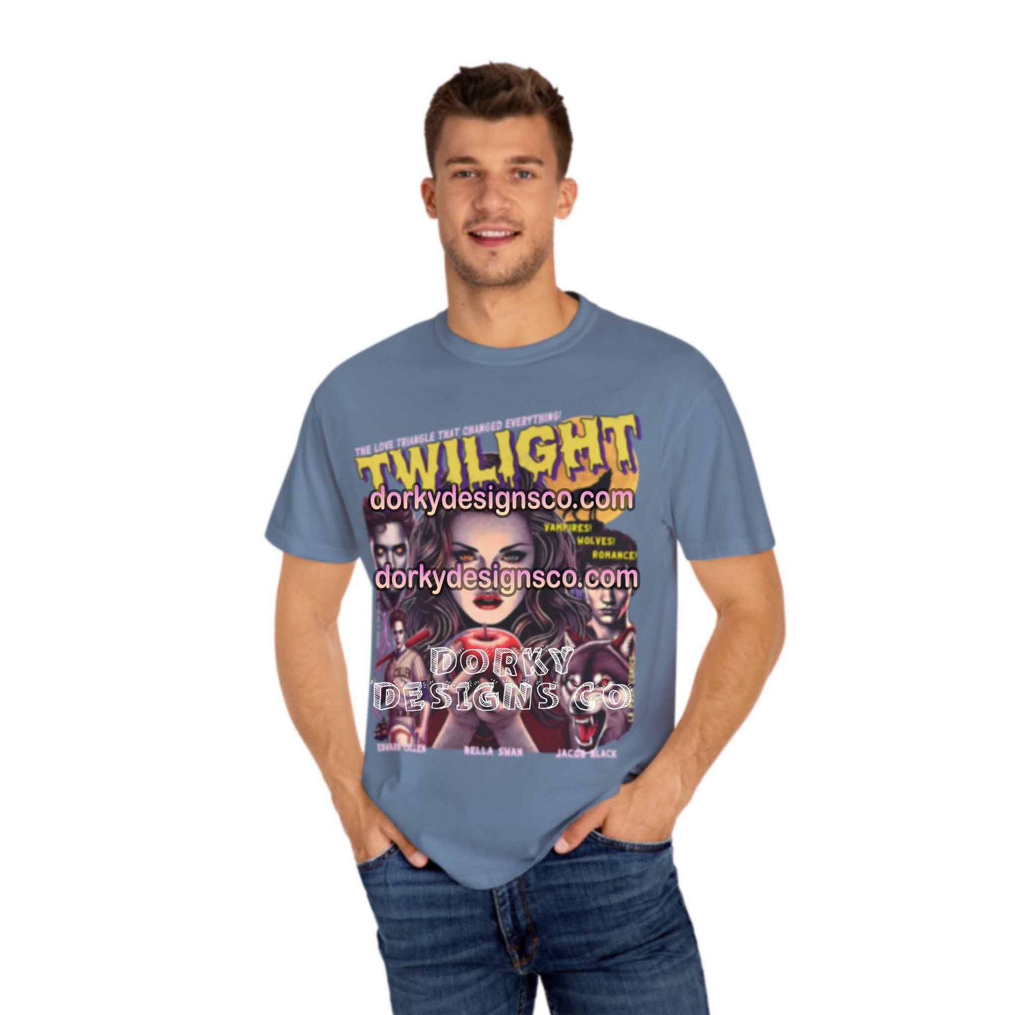 Unisex Vintage Tee | Twilight-inspired Vintage Comic no.5.1