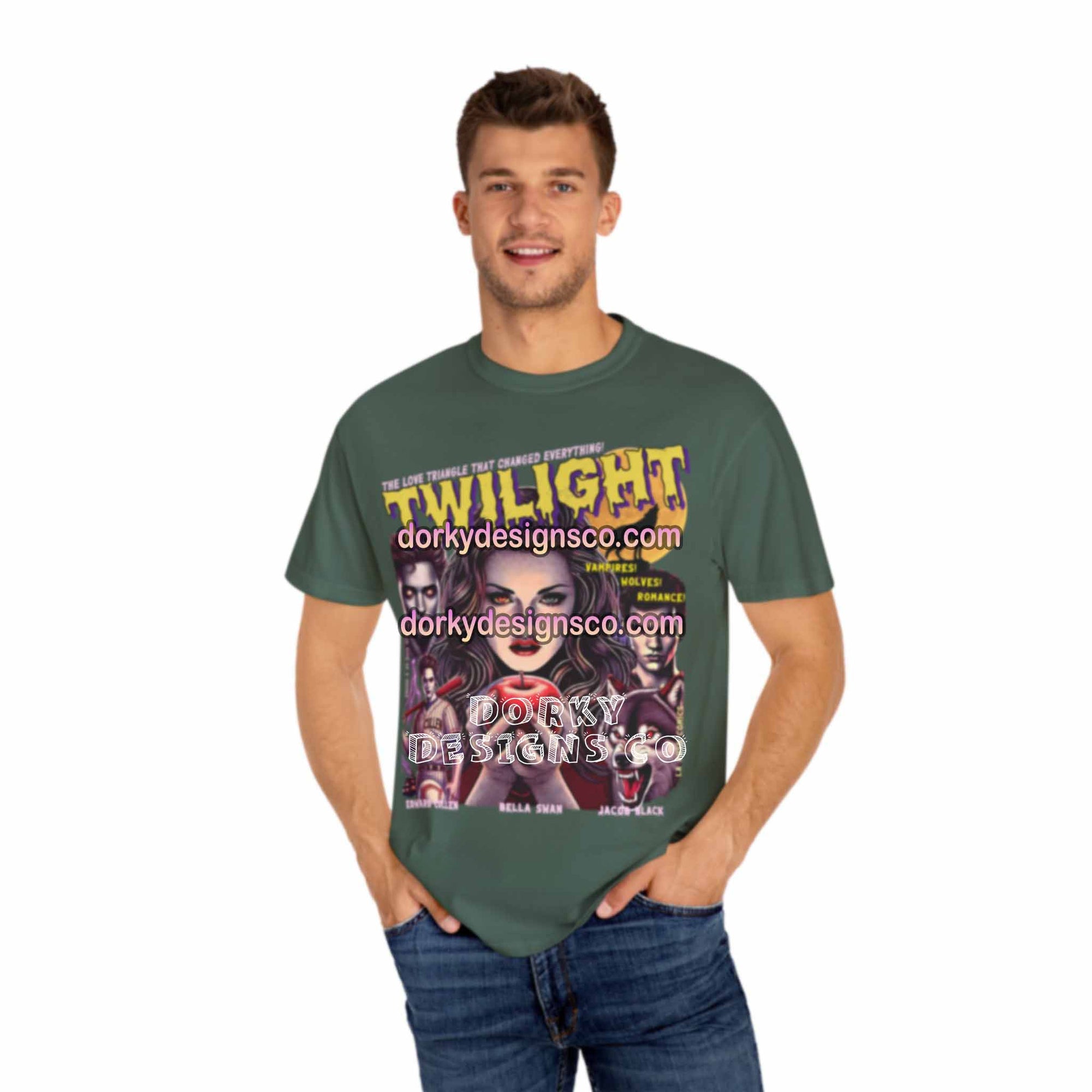 Unisex Vintage Tee | Twilight-inspired Vintage Comic no.5.1
