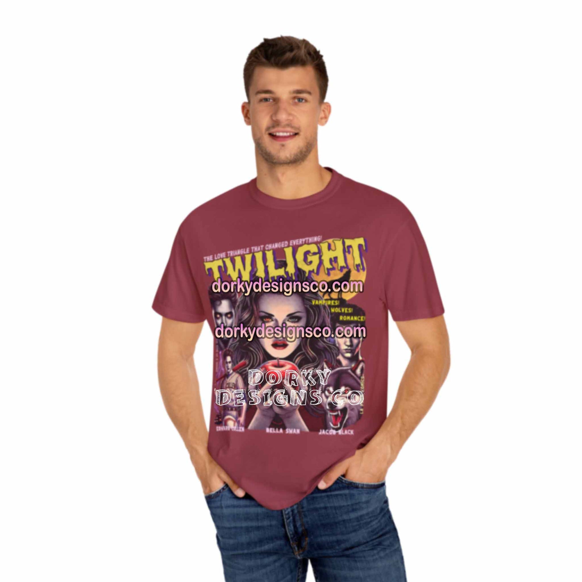 Unisex Vintage Tee | Twilight-inspired Vintage Comic no.5.1