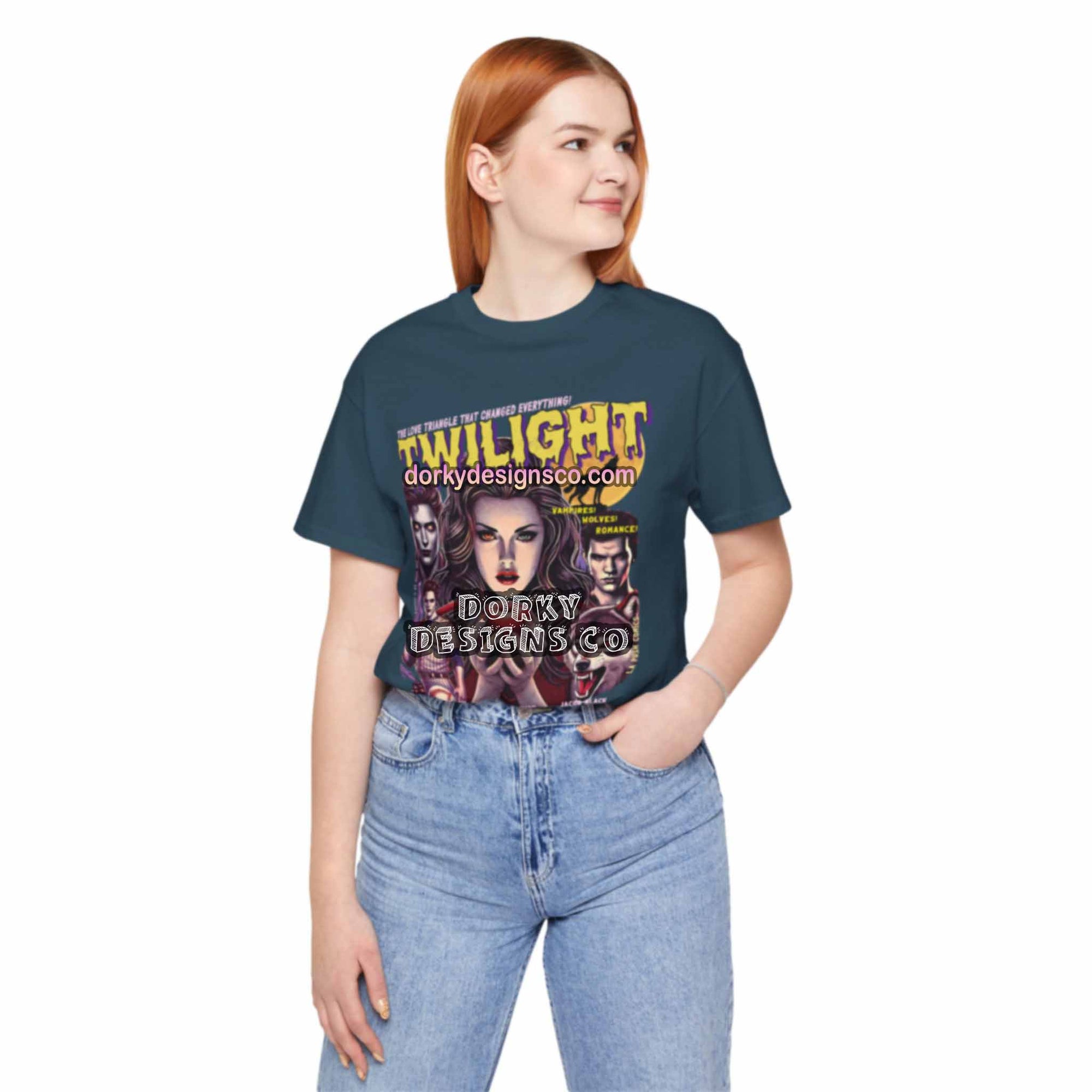 Unisex Classic Soft T-Shirt | Twilight-Inspired Retro Pulp Comic No. 5.1