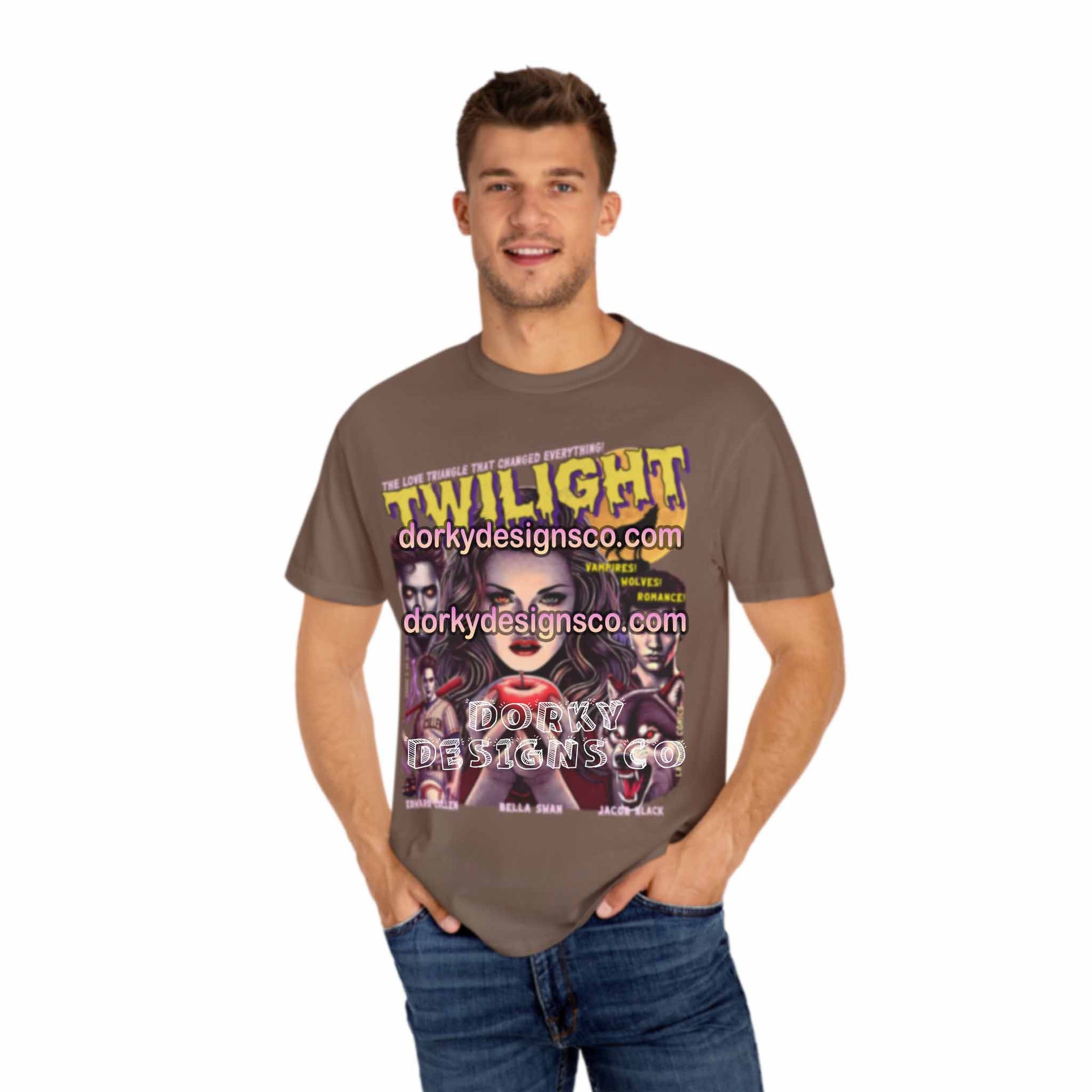 Unisex Vintage Tee | Twilight-inspired Vintage Comic no.5.1