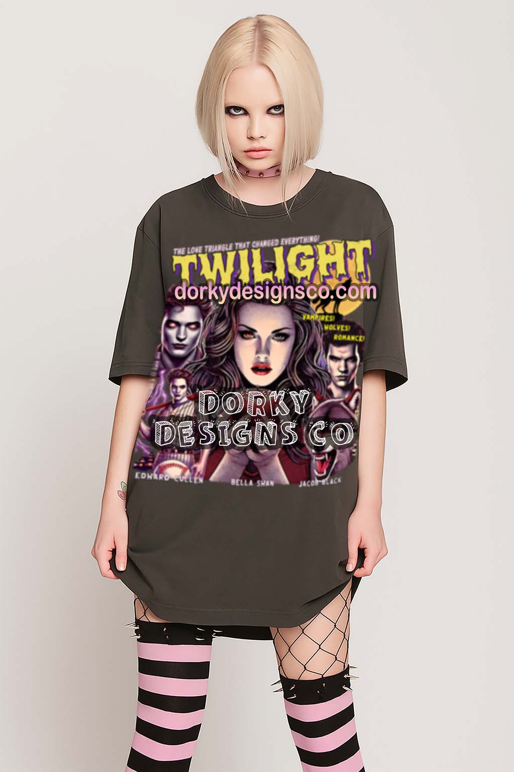Unisex Vintage Tee | Twilight-inspired Vintage Comic no.5.1
