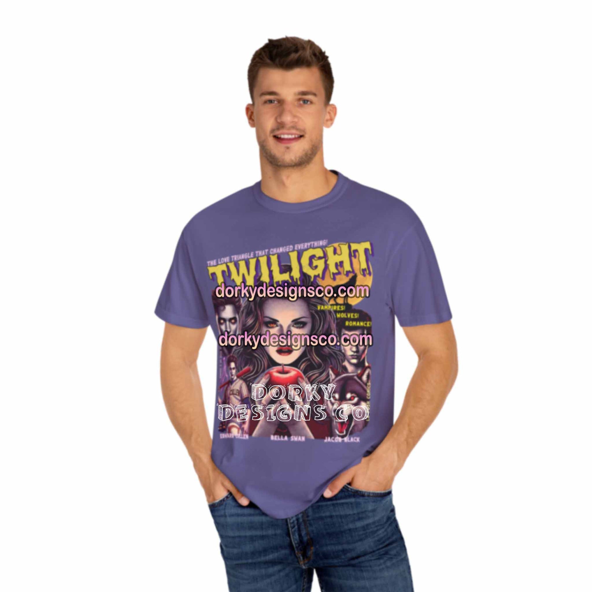 Unisex Vintage Tee | Twilight-inspired Vintage Comic no.5.1