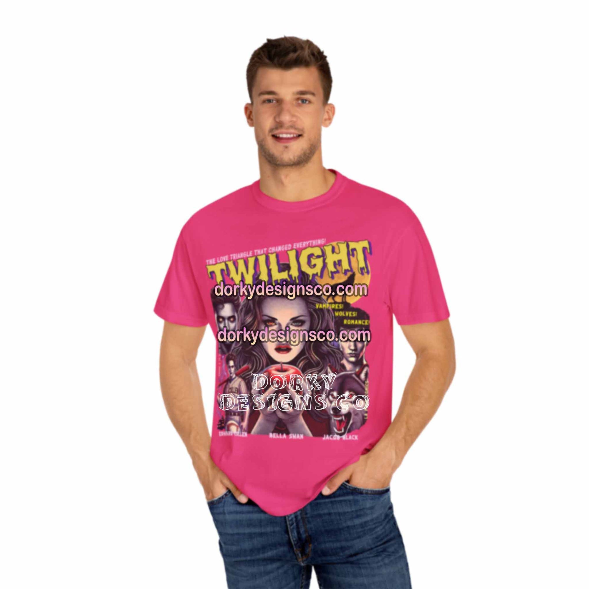 Unisex Vintage Tee | Twilight-inspired Vintage Comic no.5.1