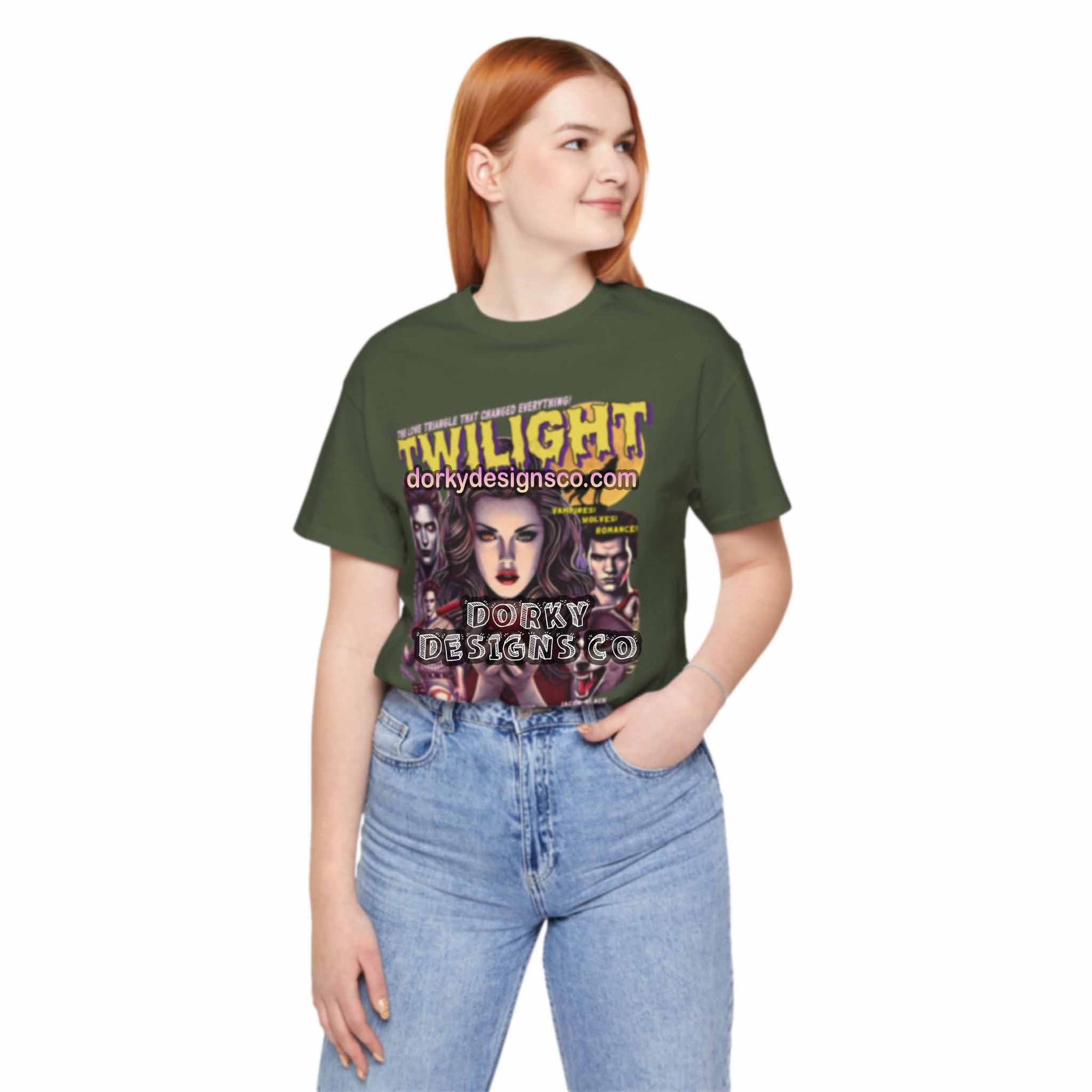 Unisex Classic Soft T-Shirt | Twilight-Inspired Retro Pulp Comic No. 5.1