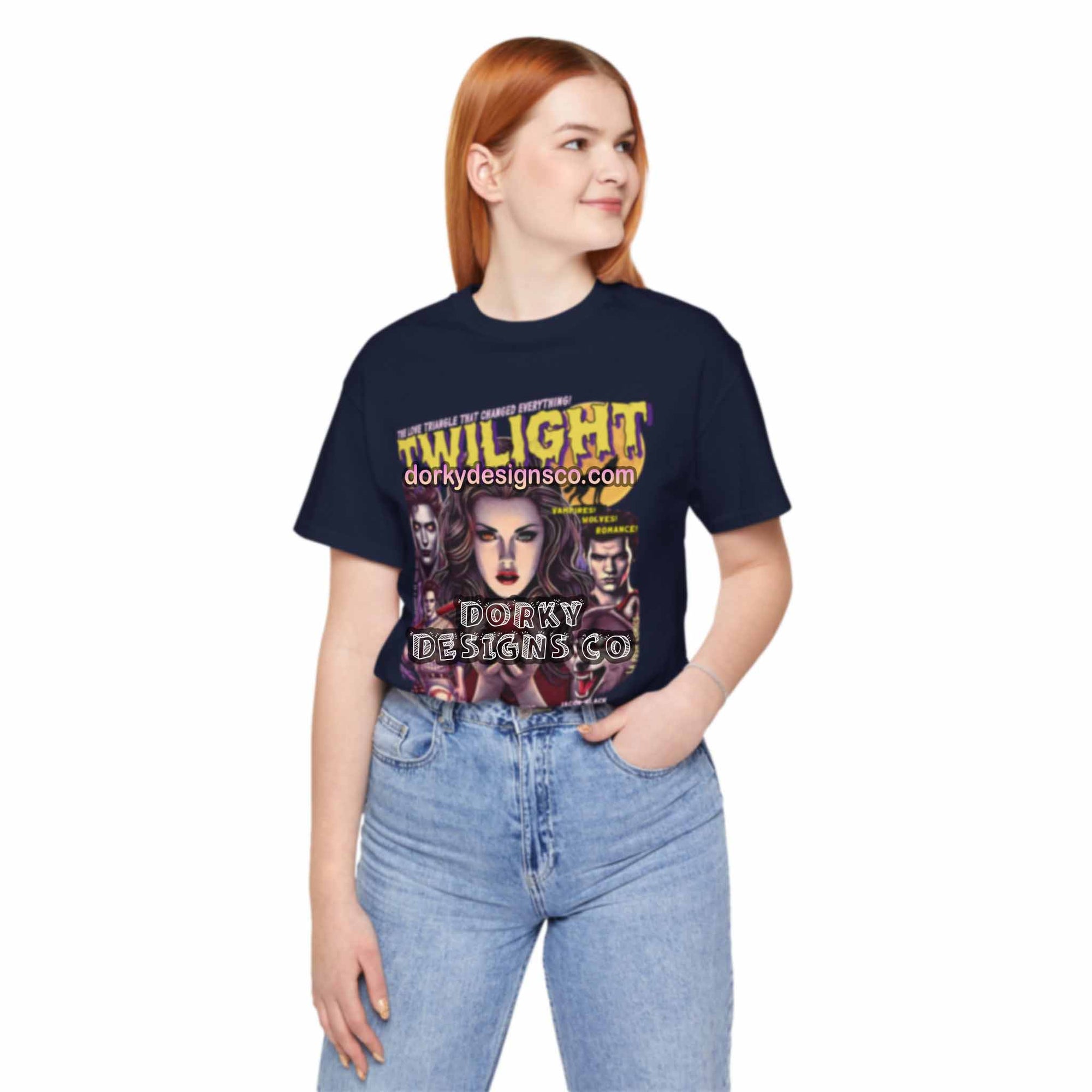 Unisex Classic Soft T-Shirt | Twilight-Inspired Retro Pulp Comic No. 5.1