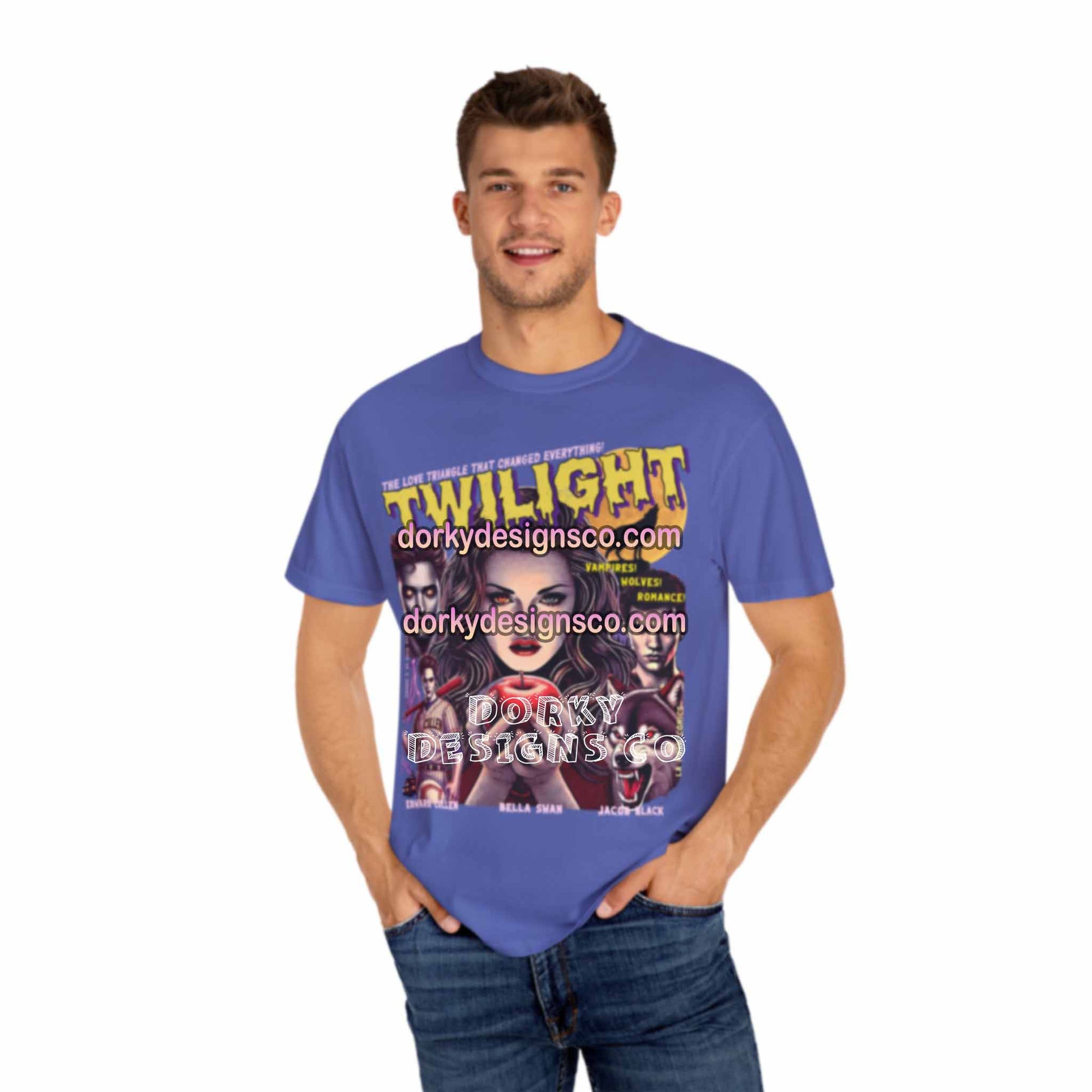 Unisex Vintage Tee | Twilight-inspired Vintage Comic no.5.1