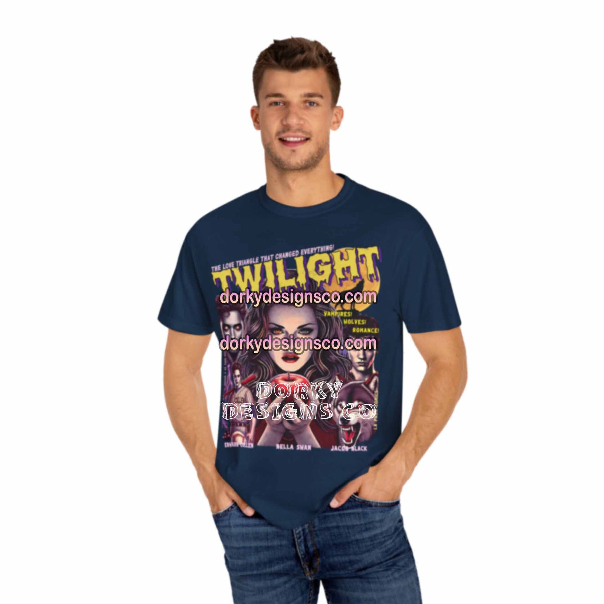 Unisex Vintage Tee | Twilight-inspired Vintage Comic no.5.1