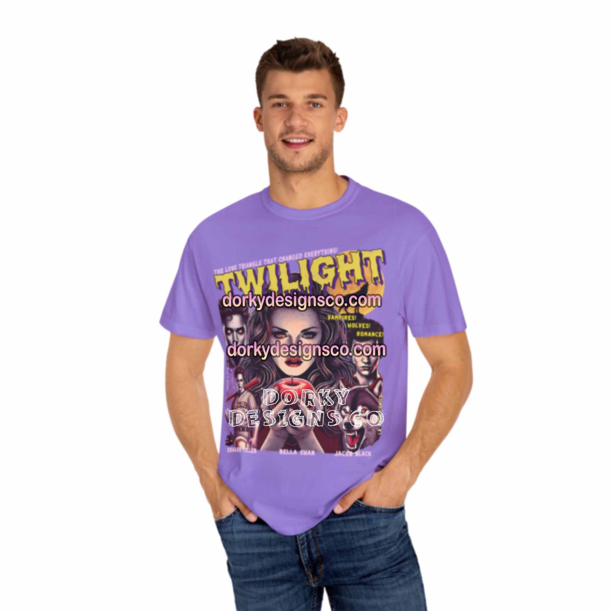 Unisex Vintage Tee | Twilight-inspired Vintage Comic no.5.1