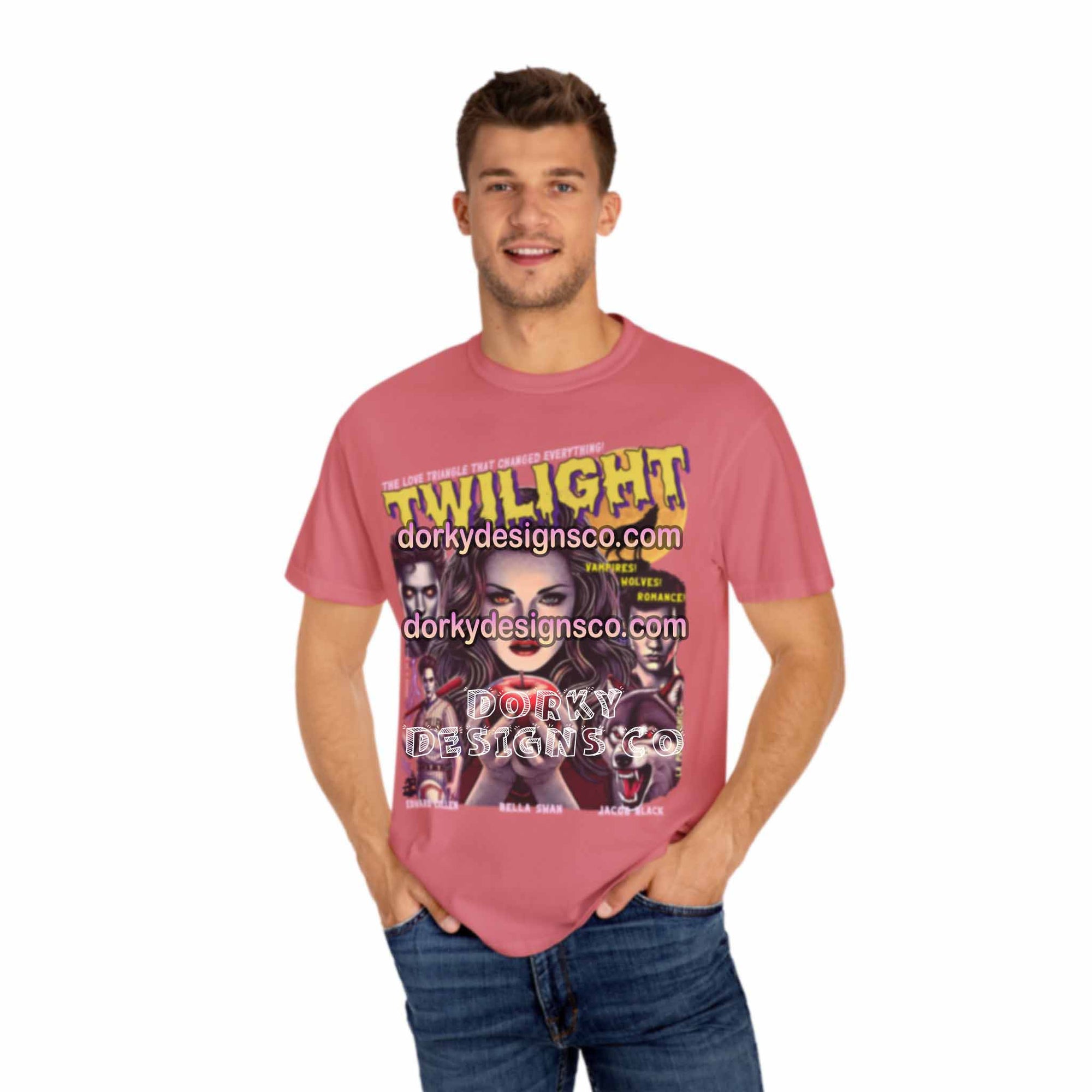 Unisex Vintage Tee | Twilight-inspired Vintage Comic no.5.1