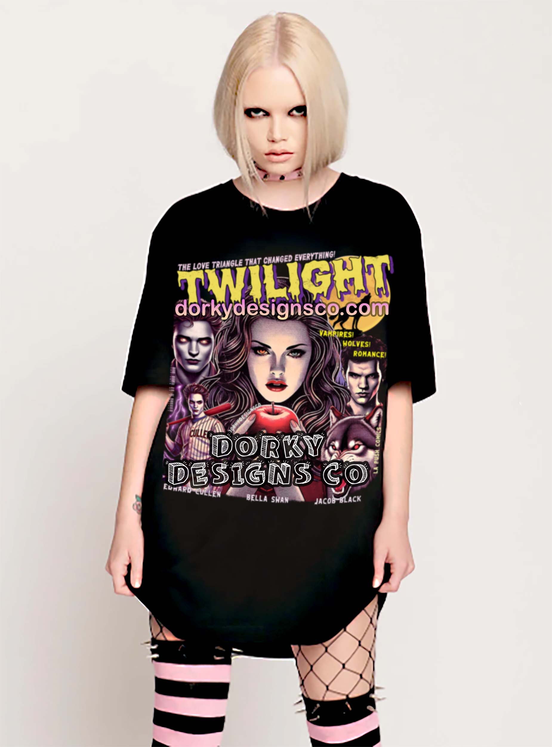 Unisex Vintage Tee | Twilight-inspired Vintage Comic no.5.1